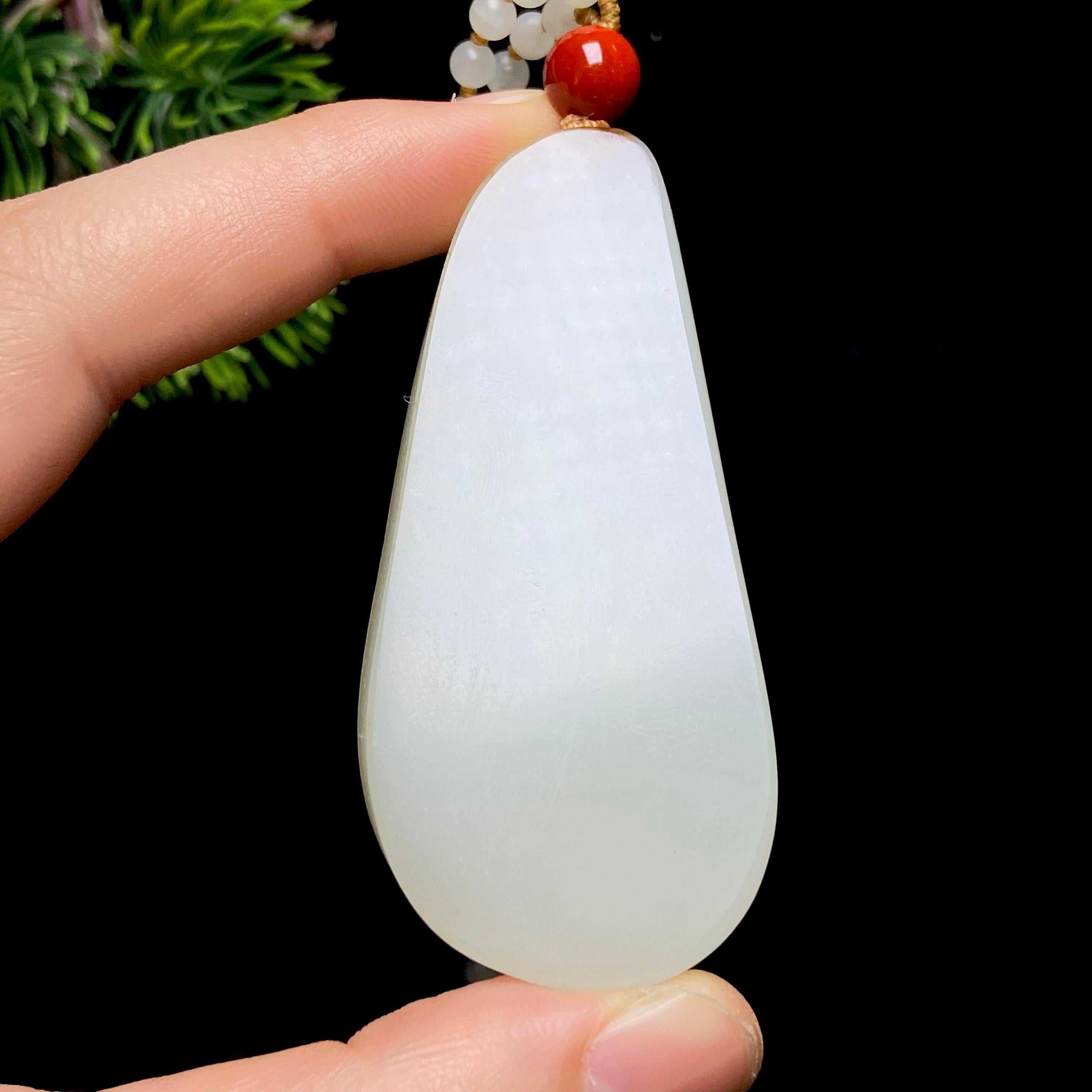 和田玉籽料观音（41.3g）