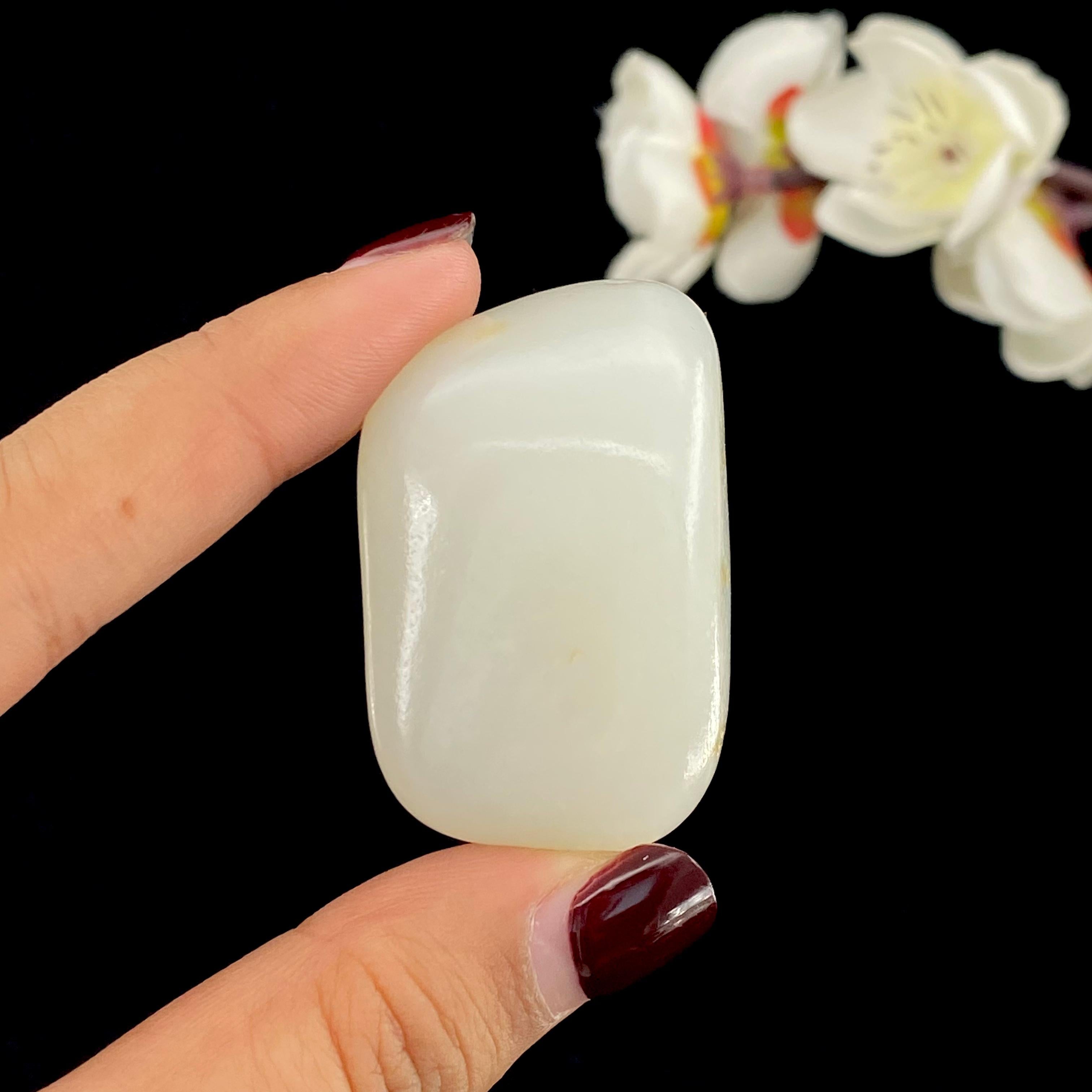 和田玉-白玉籽料原石（43.4g）