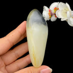 和田玉洒金皮青花籽料手把件（194.8g）