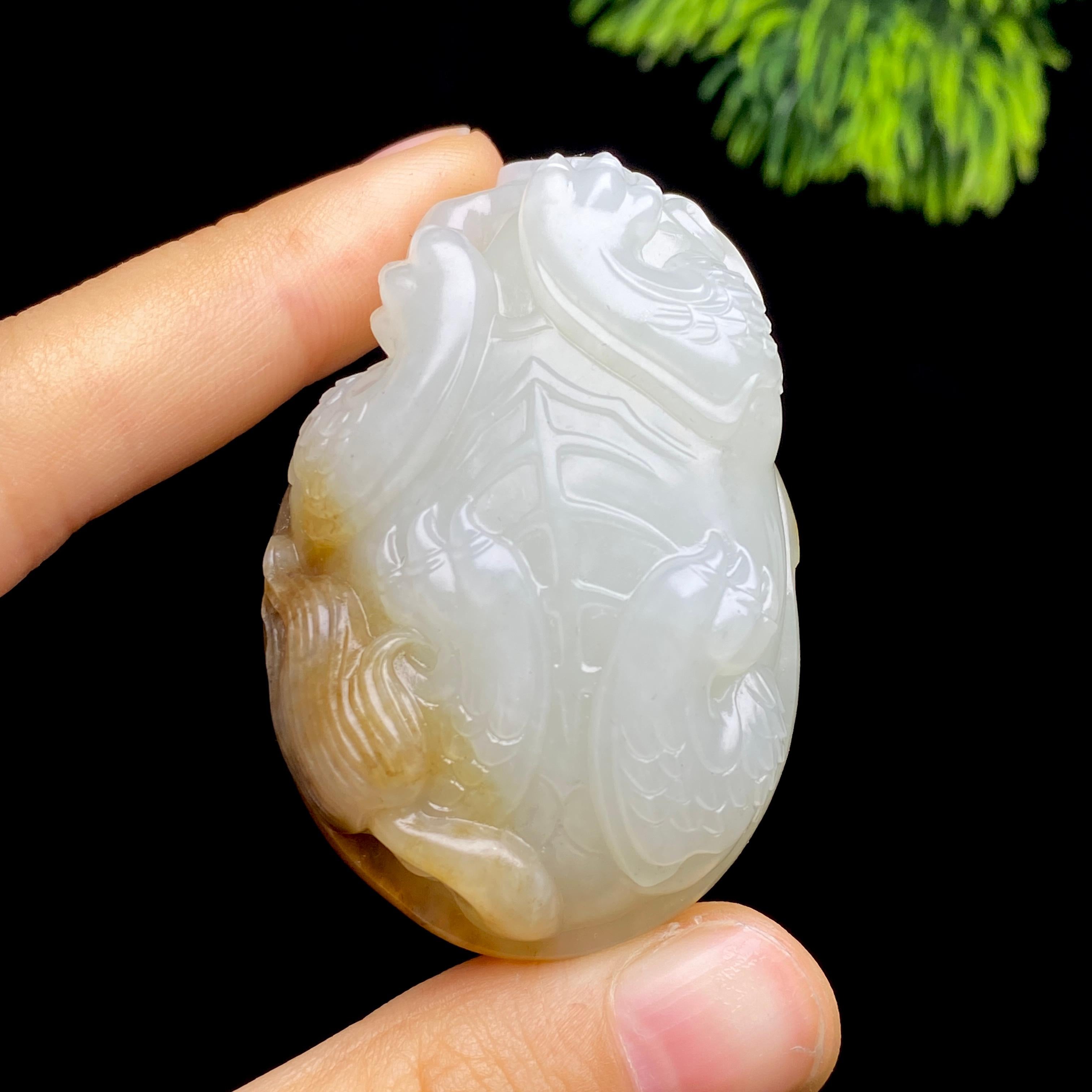 和田玉籽料龙龟（68.9g）