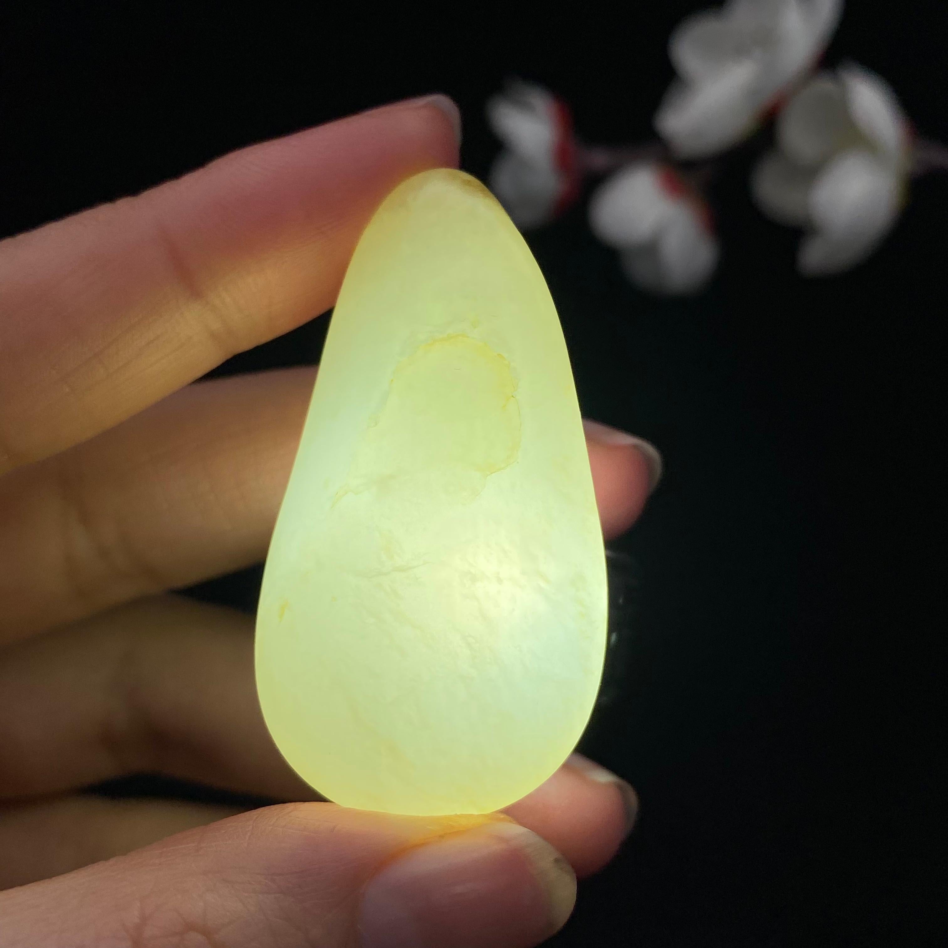 和田玉白玉籽料（21g）