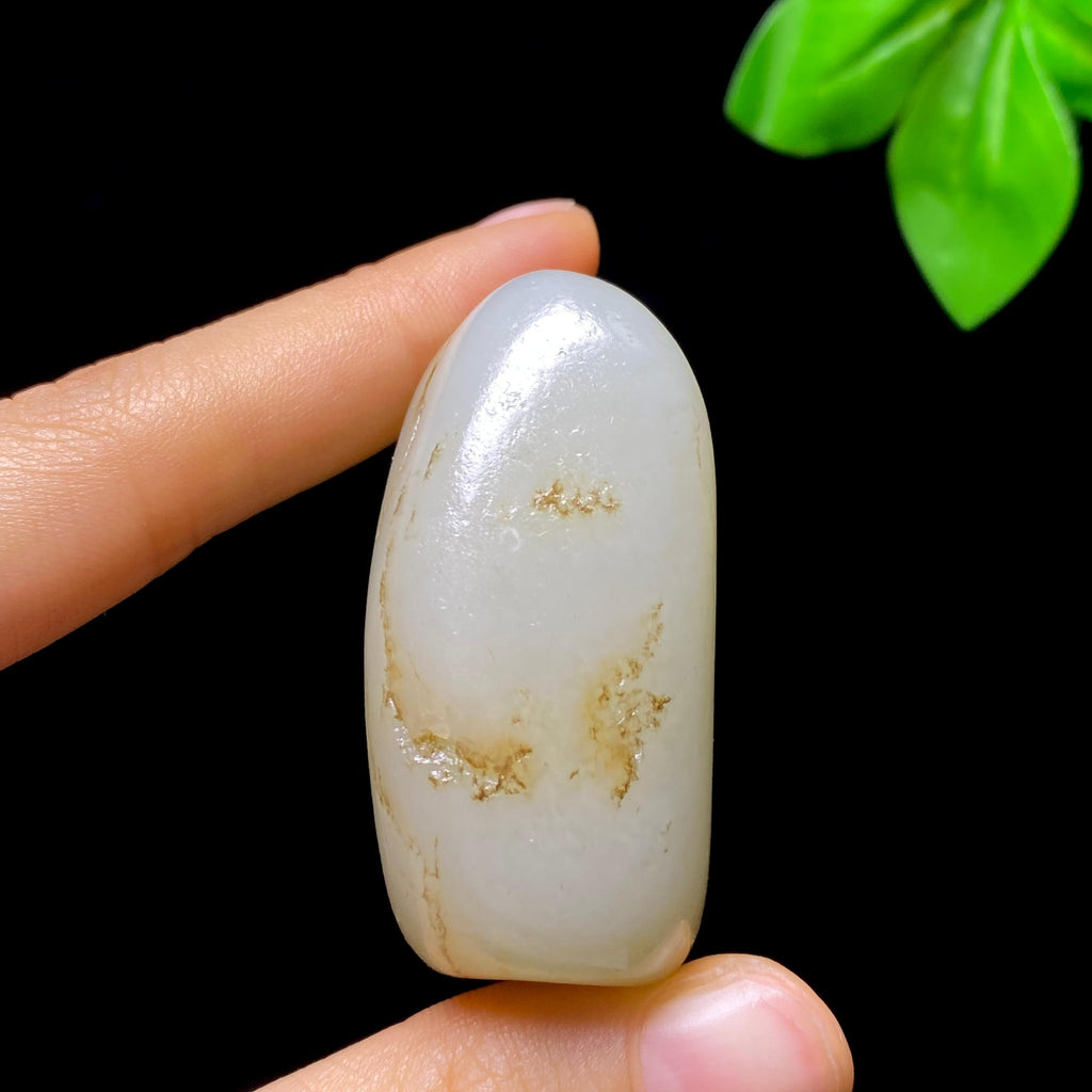 和田玉白玉籽料挂件（63.0g）