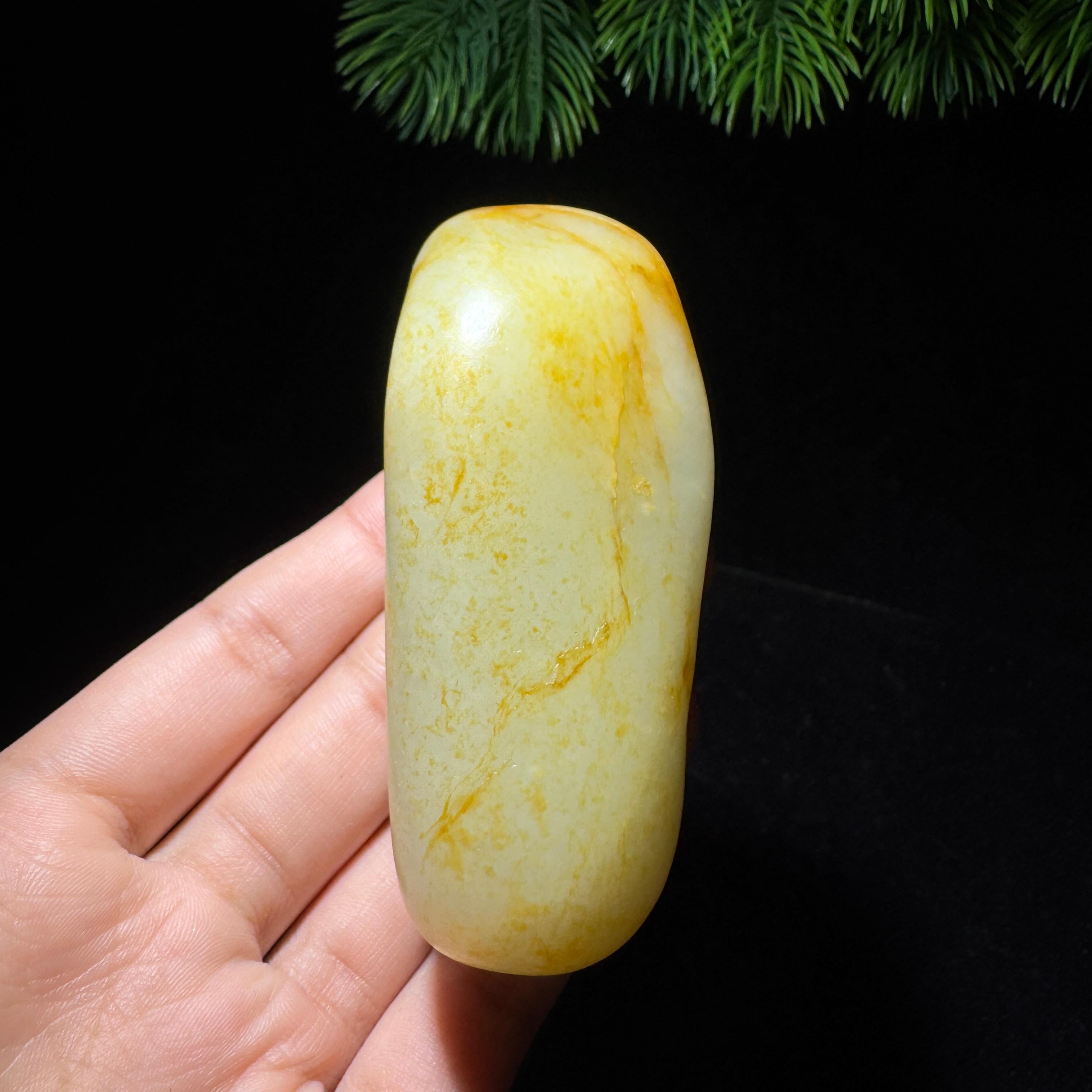 和田玉籽料撒金皮（171.0g）