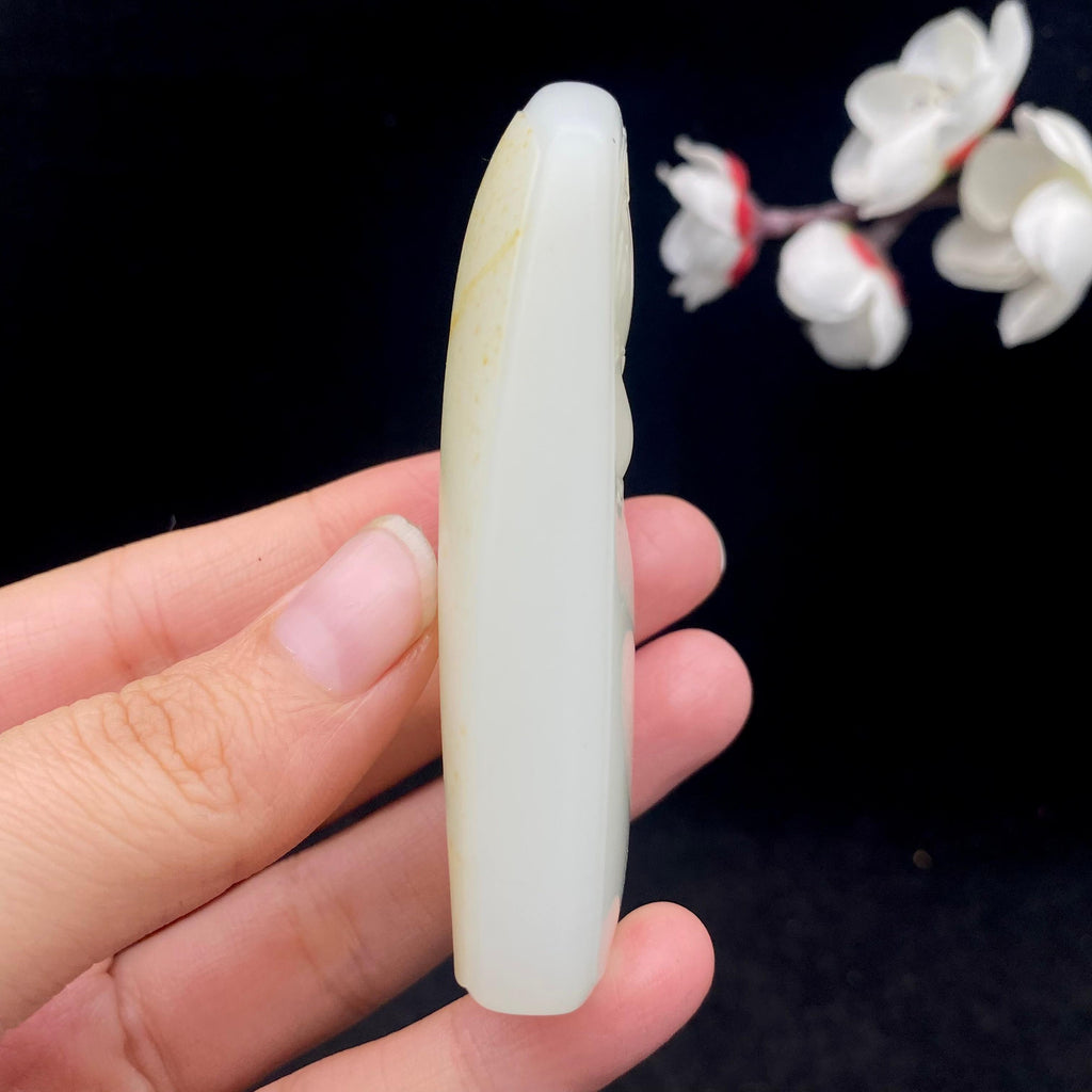 和田玉洒金皮籽料【无事牌】（83.7g）