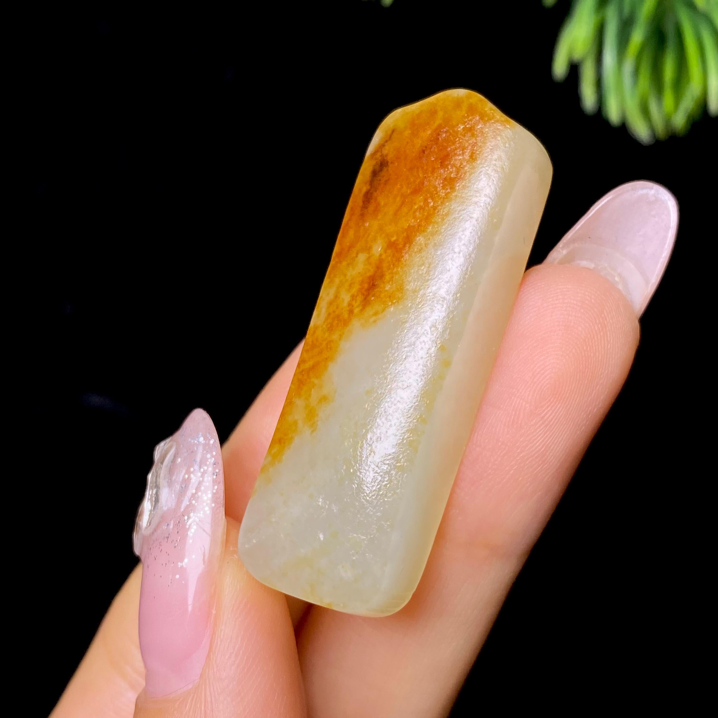 和田玉籽料无事牌（13.2g）