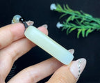 和田玉糖白羊脂玉平安无事牌（52.7g）