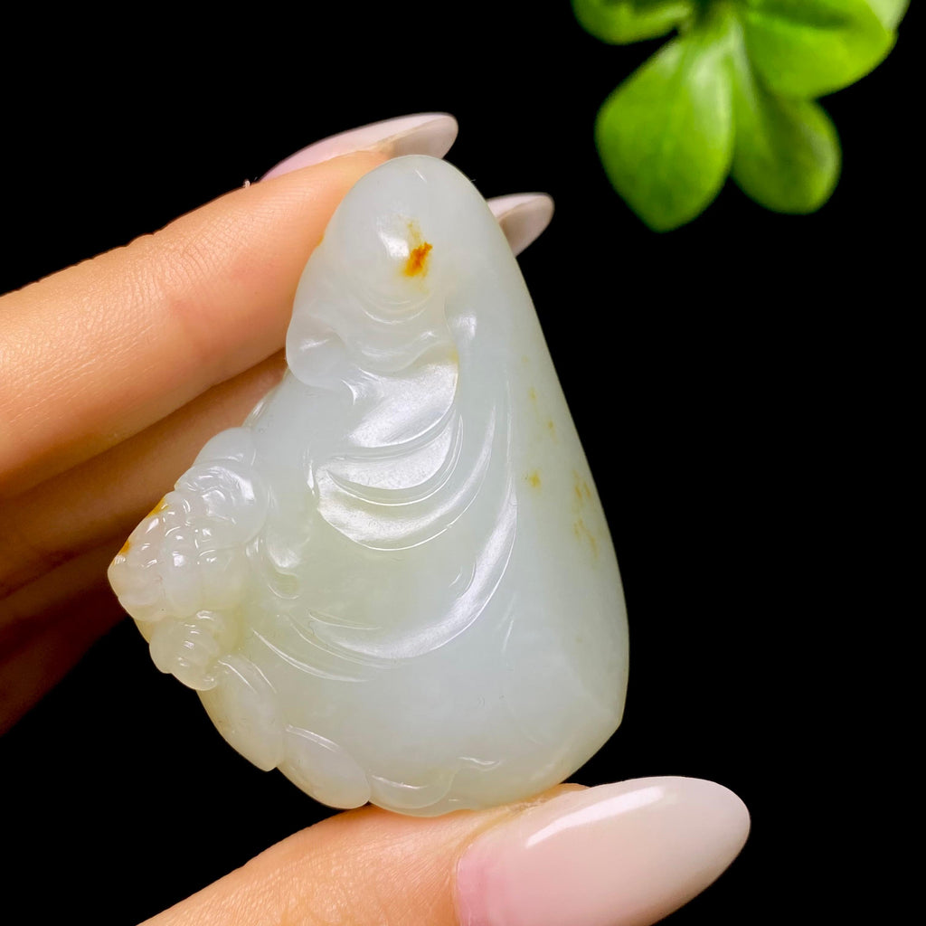 和田玉籽料代代发财HZ2606073082（43.7g）
