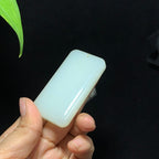 和田山料白玉无事牌挂件（56.0g）