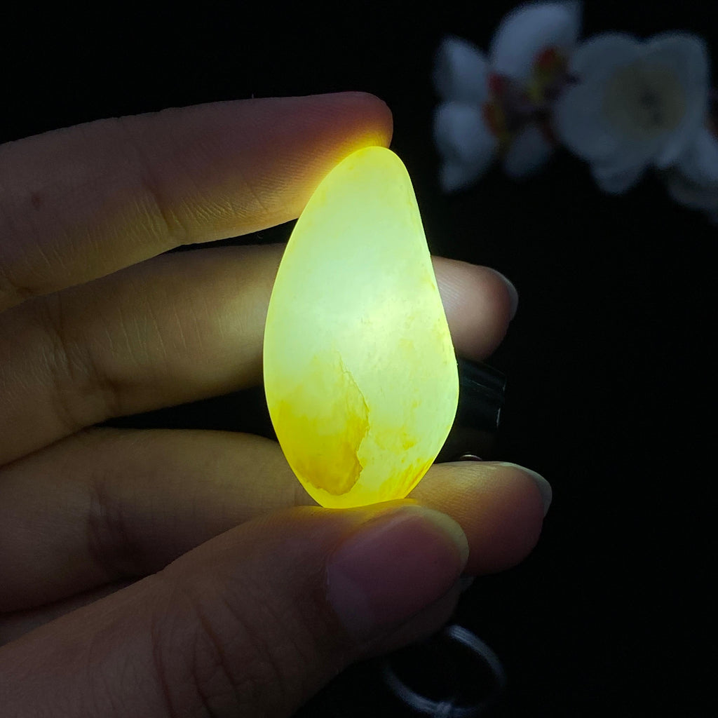 和田玉黄皮籽料吊坠籽（12.5g）