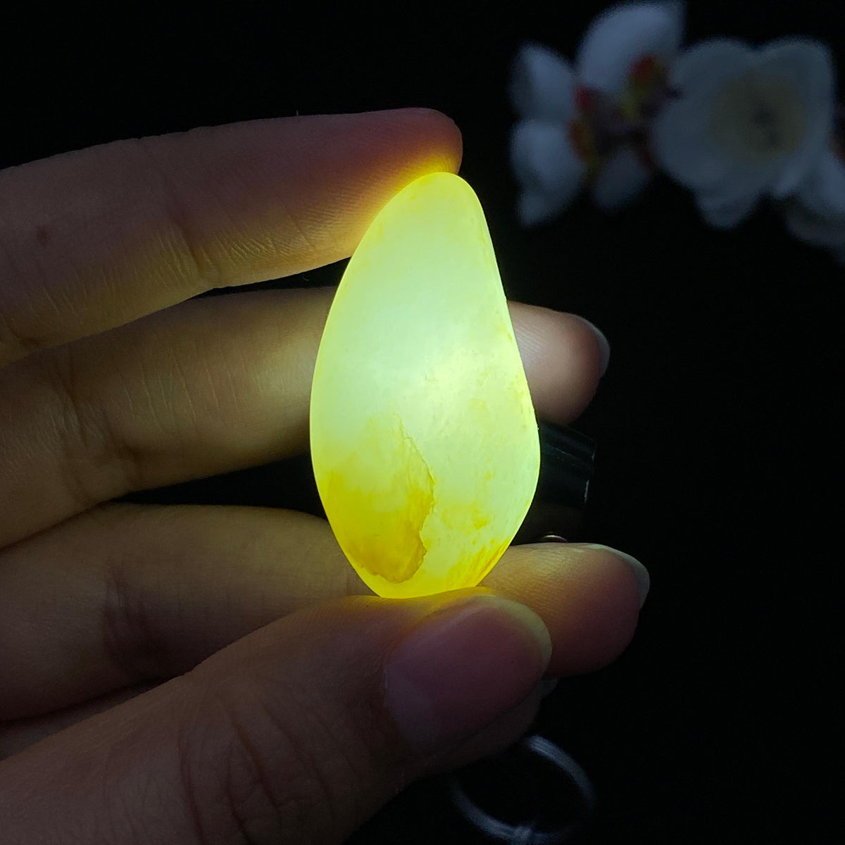 和田玉黄皮籽料吊坠籽（12.5g）