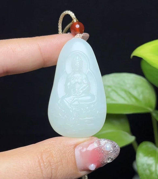 和田羊脂观音（18.6g）