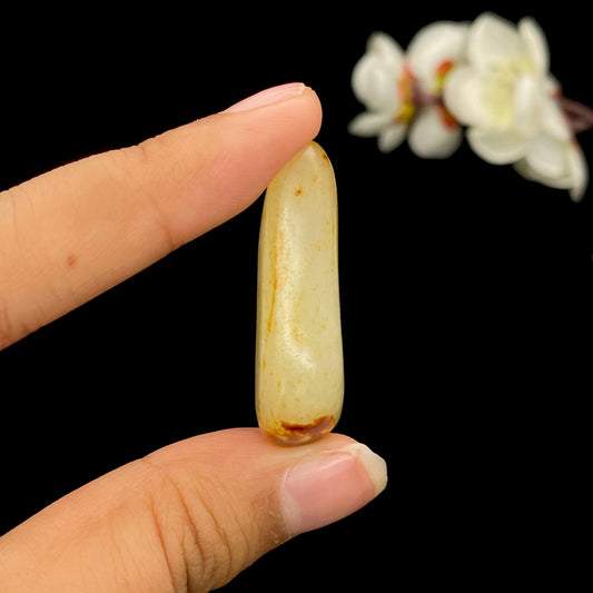 和田玉洒金皮籽料吊坠籽（15g）