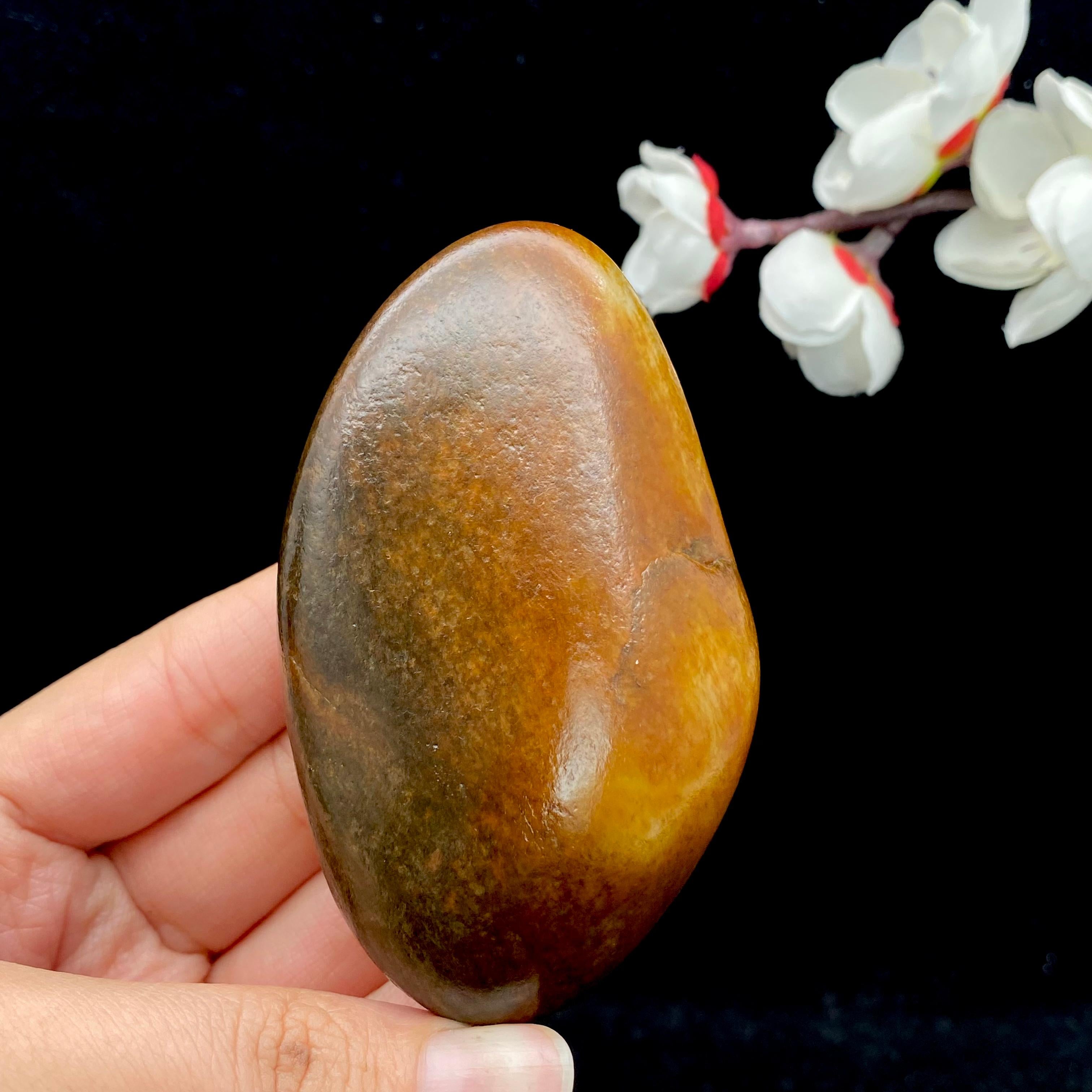 和田玉红沁皮籽料（142.6g）