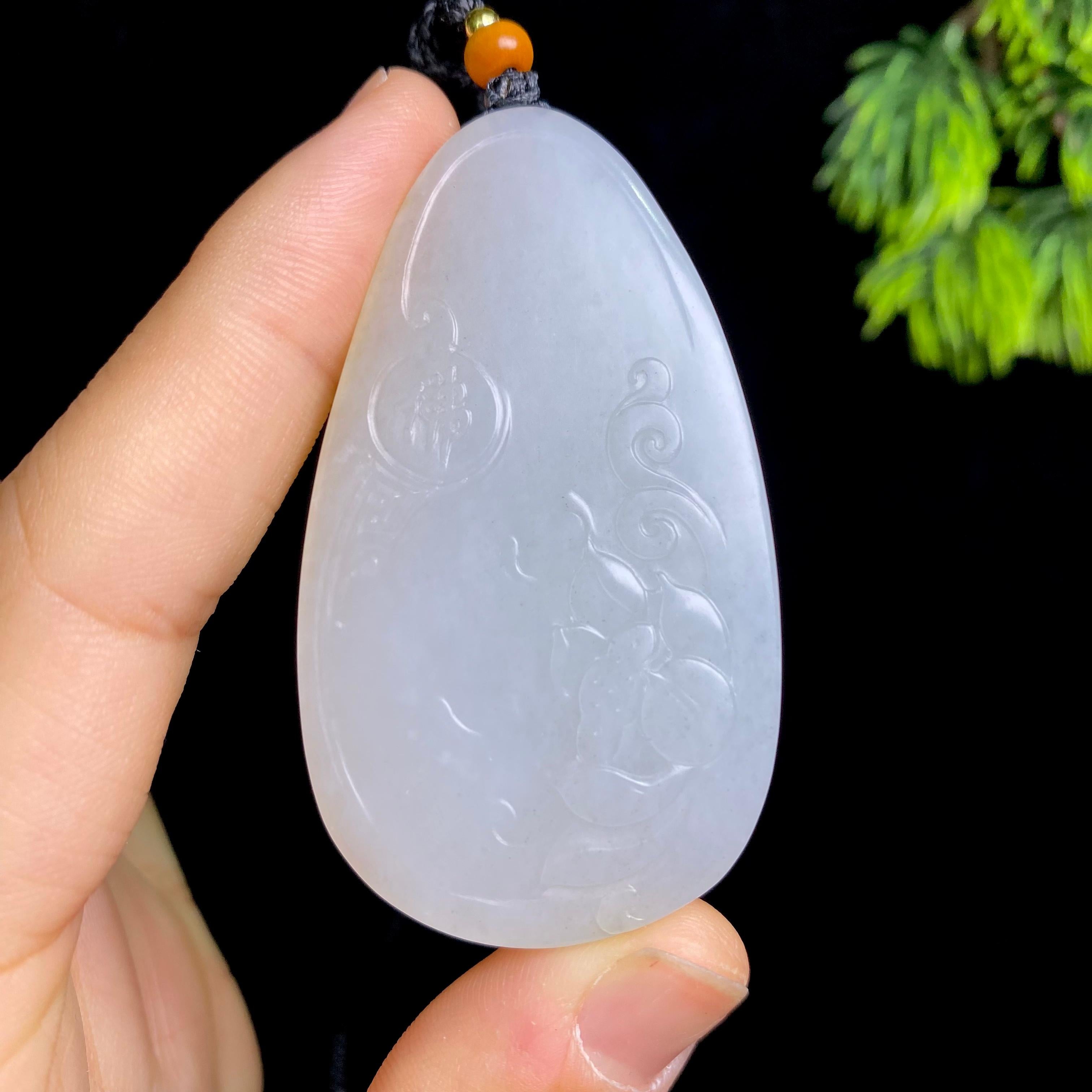 和田玉籽料观音（35.0g）