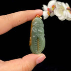 和田玉籽料【八方来财】挂件（15g）
