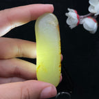 和田玉洒红皮籽料（39.6g）