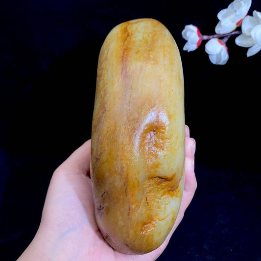 和田玉洒金皮籽料原石（1756.5g）