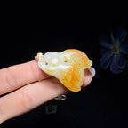 和田玉籽料兔子（16.3g）