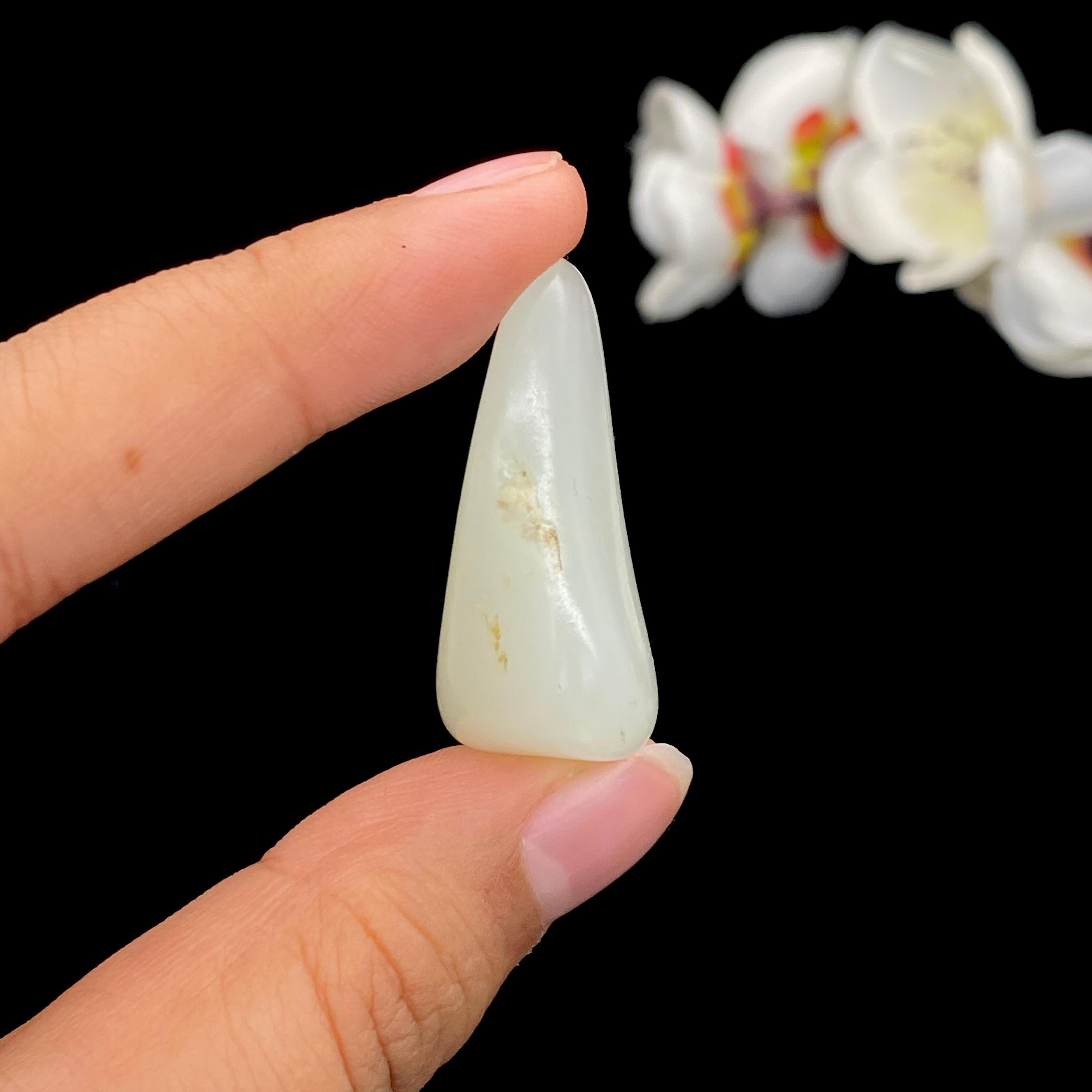 和田玉-白玉籽料原石（17.2g）