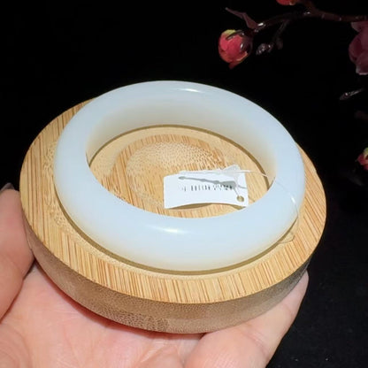 和田玉白玉手镯（76.7g）