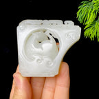 和田玉籽料马到成功（78.8g）