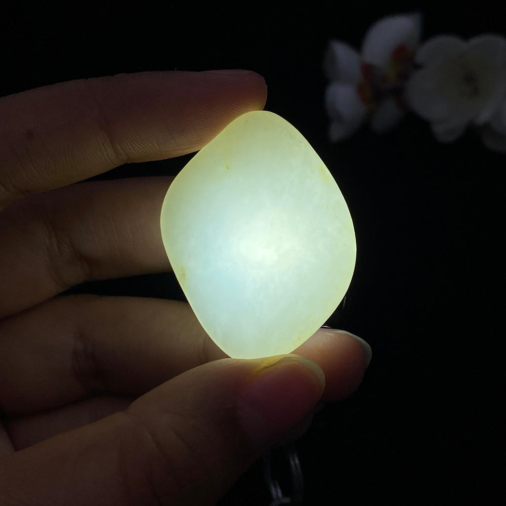 和田玉白玉籽料挂件（16.9g）