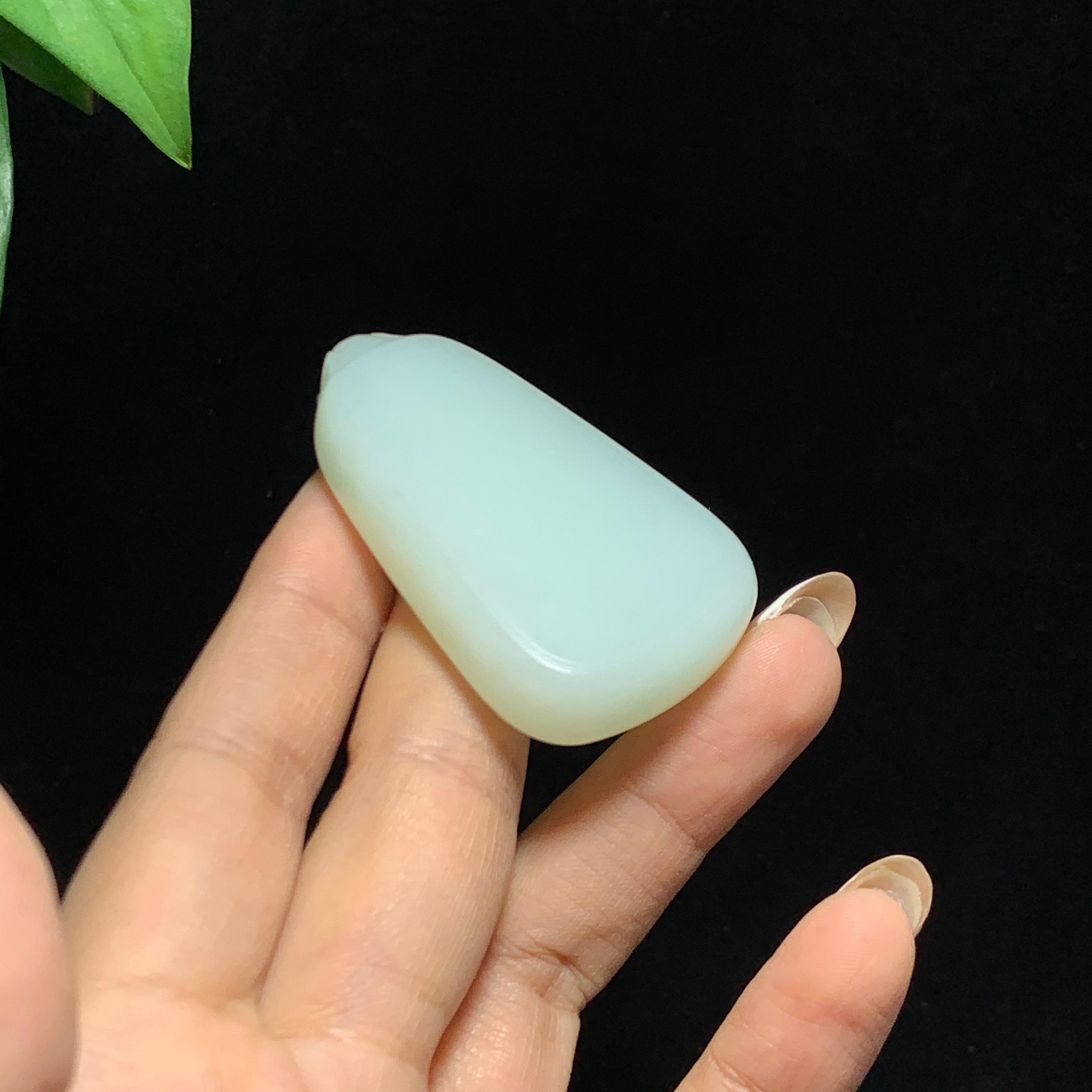 和田山料白玉无事牌挂件（42.6g）