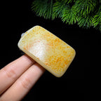 和田玉籽料满皮无事牌（68.7g）