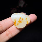 和田玉籽料挂件如意（7.7g）