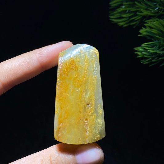和田玉籽料腰带扣（41.7g）