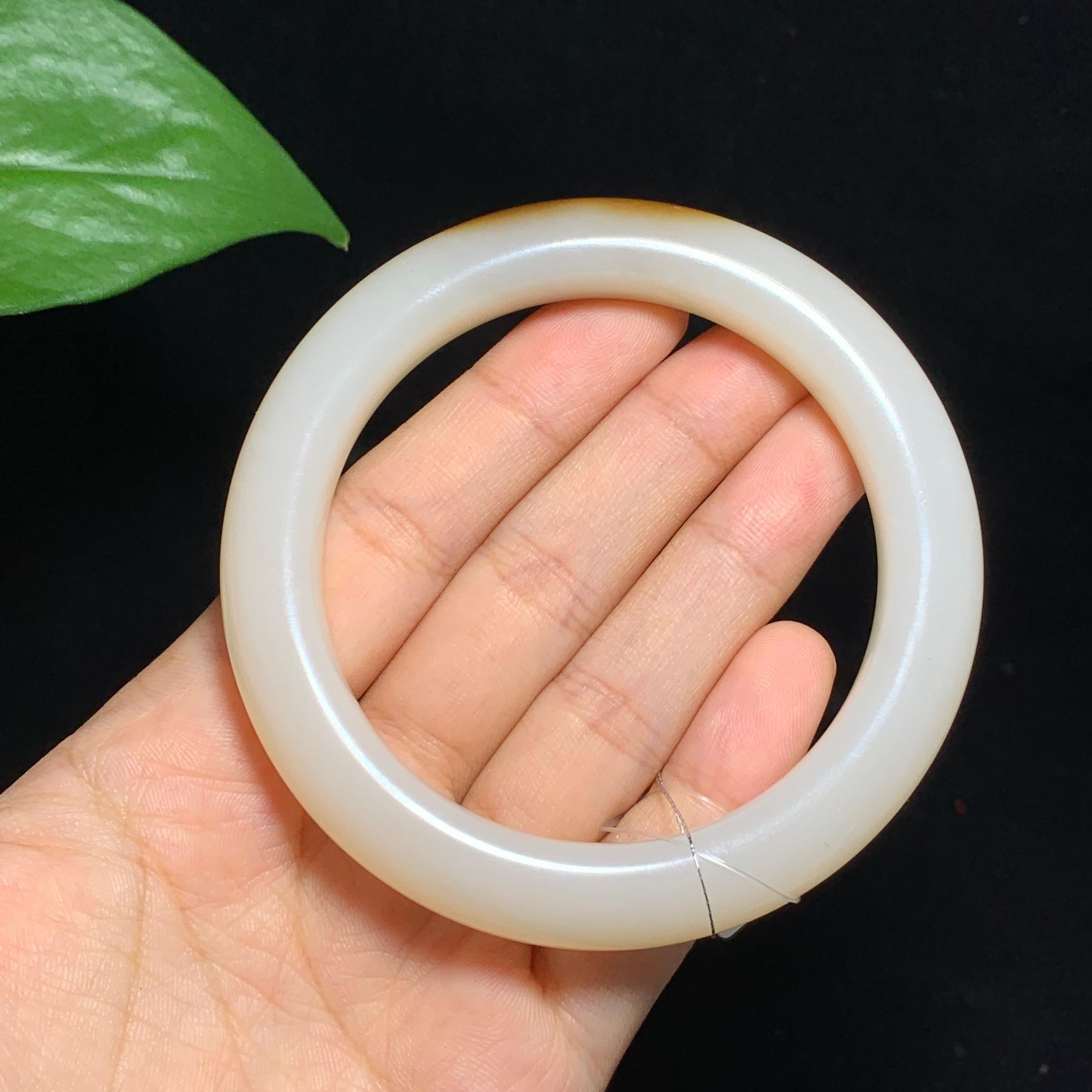 收藏级新疆且末金山藕粉带糖手镯（66.0g）