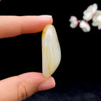 和田玉洒金皮籽料挂件（17.1g）