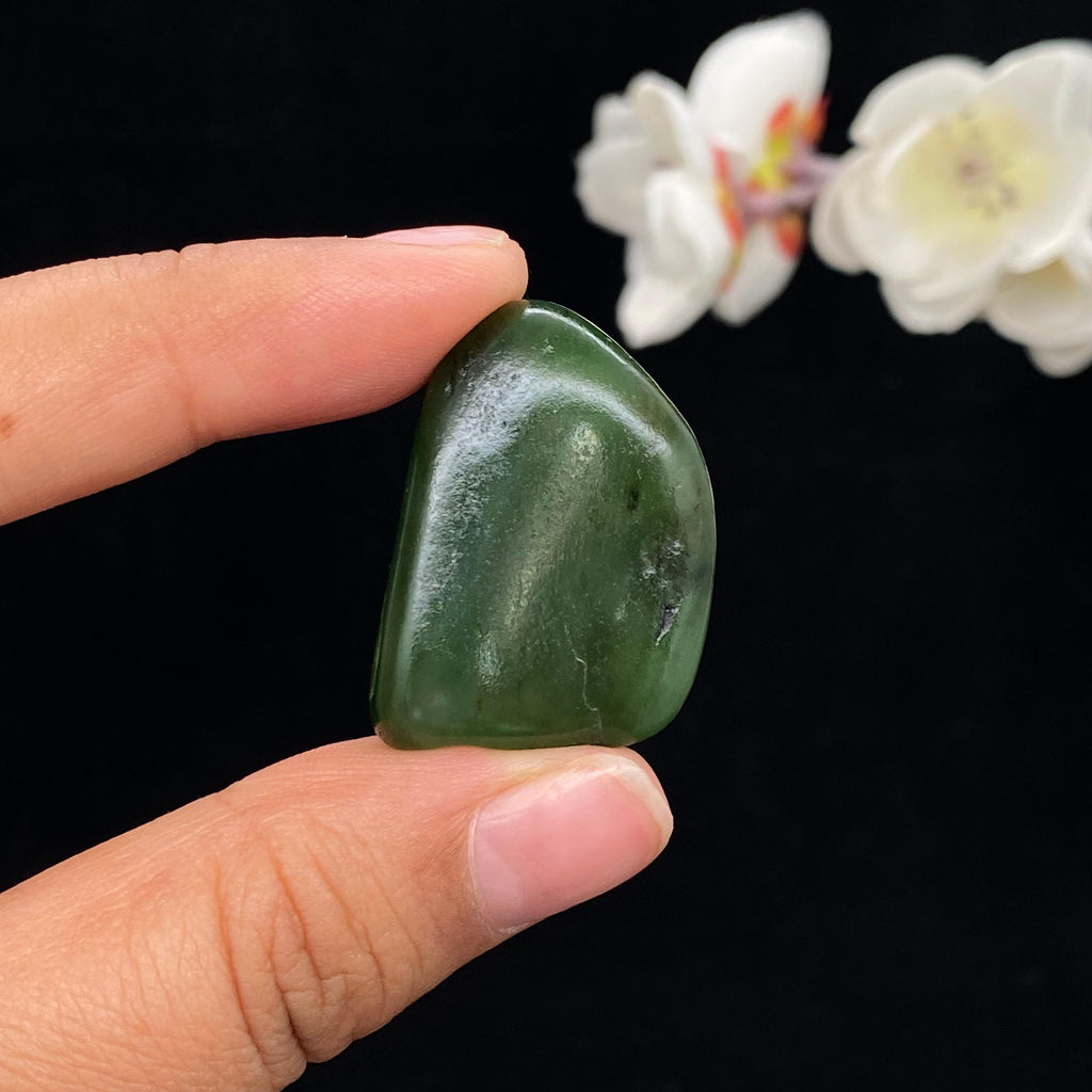 和田玉碧玉籽料挂件（16.5g）