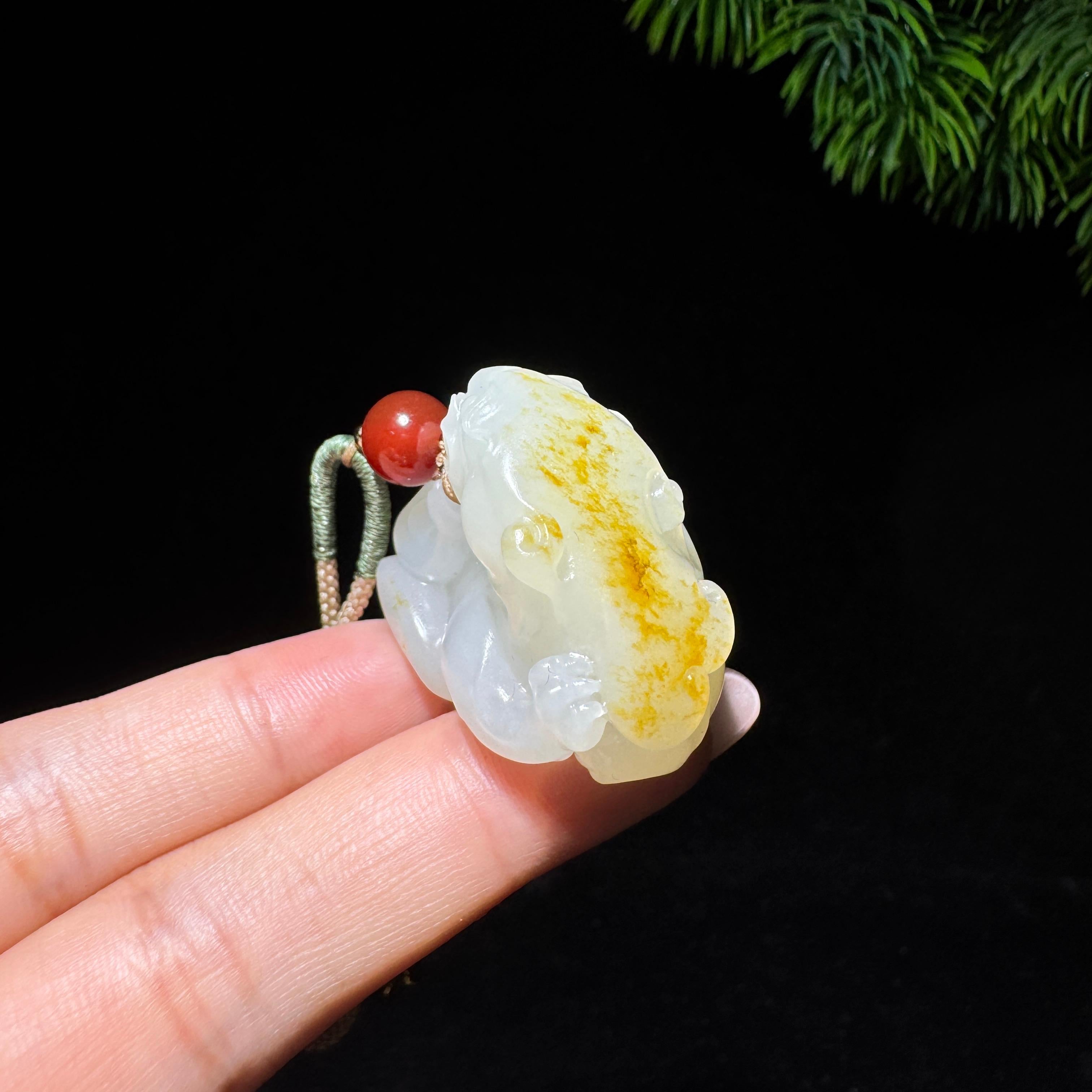 和田玉籽料貔貅（38.5g）