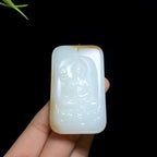 新疆糖白玉观音牌（49.9g）