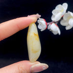 和田玉黄皮籽料原石（25g）