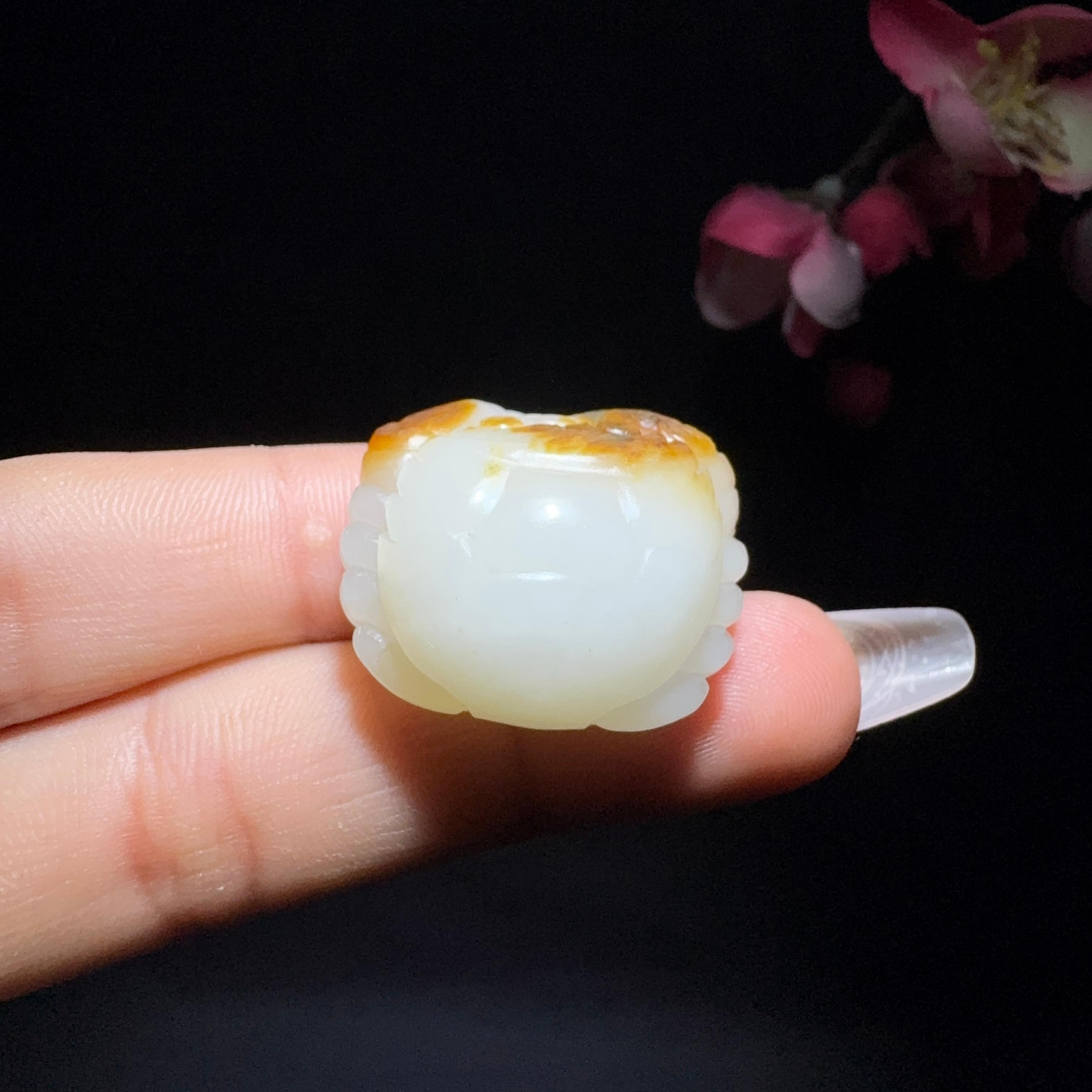 和田玉籽料小挂件（15.7g）