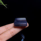 和田玉冰底烟紫无事牌（22.5g）