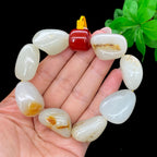 和田玉黄皮籽料【精品手串】（106g）