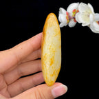 和田玉满洒金皮籽料原石（77.4g）