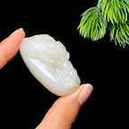 和田玉籽料龙行天下（66.2g）