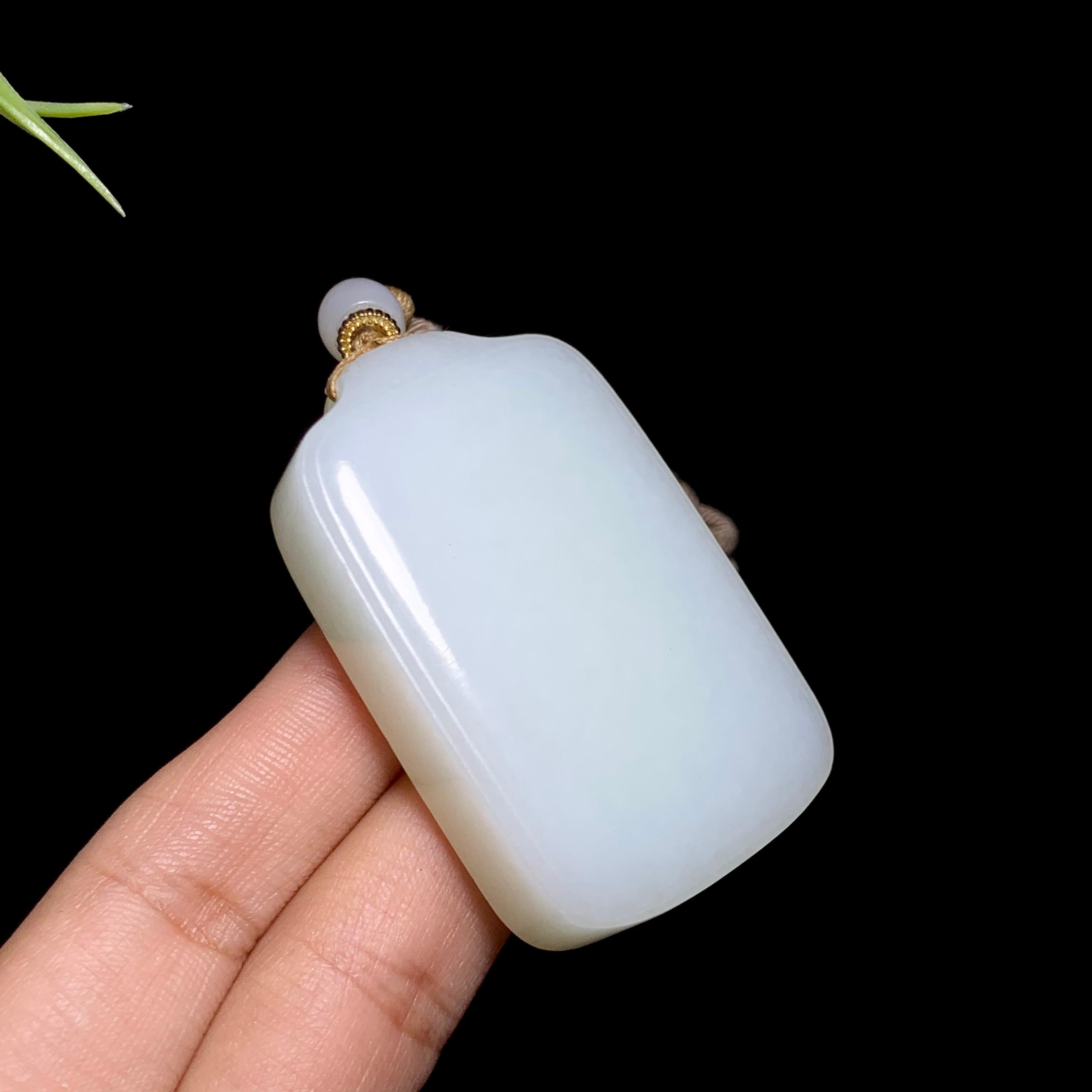 和田山料白玉无事牌（63.0g）