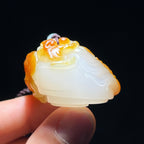 和田玉籽料钟馗（40.2g）