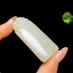 和田玉籽料无事牌（43.3g）
