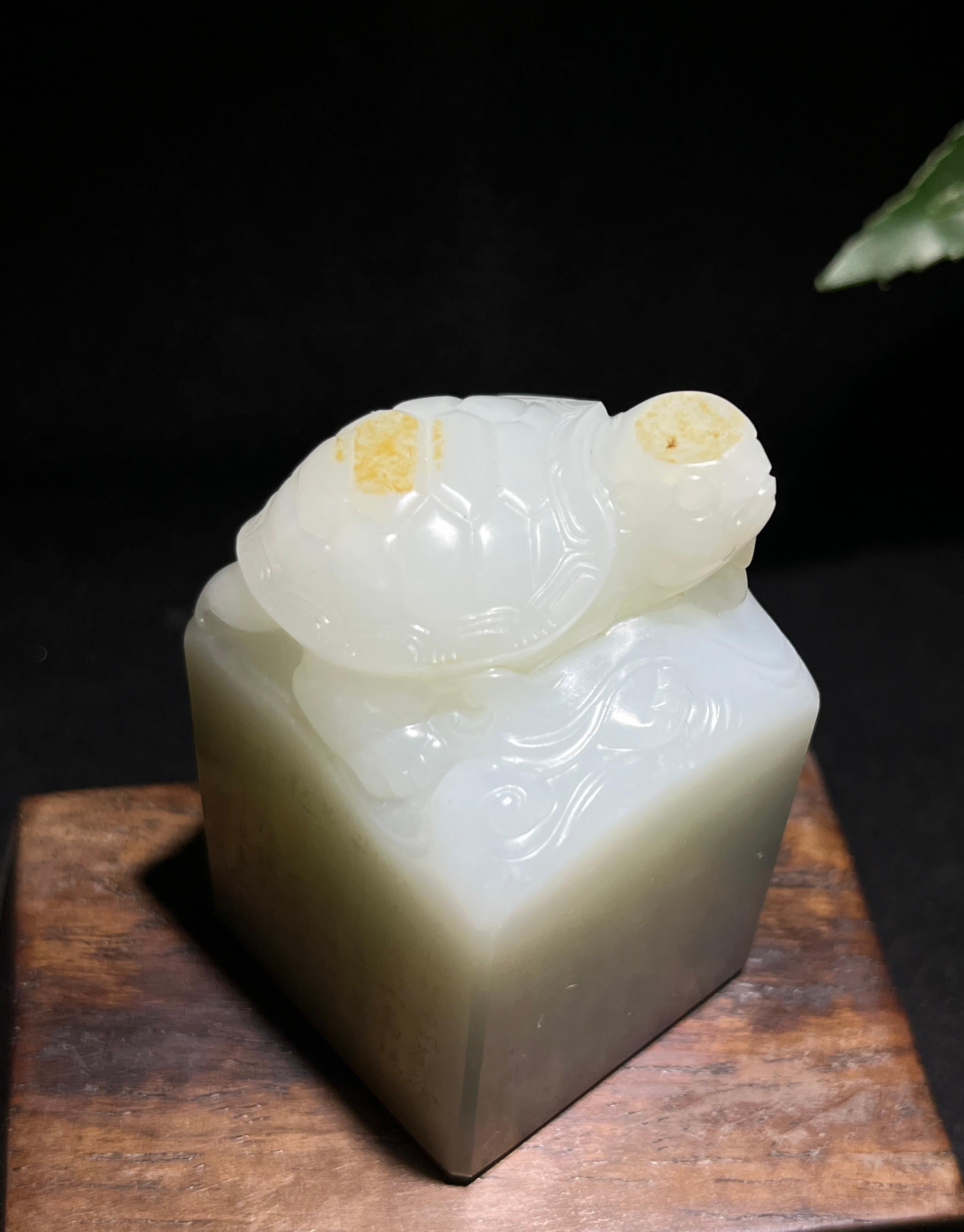 和田籽料龙龟（144.0g）