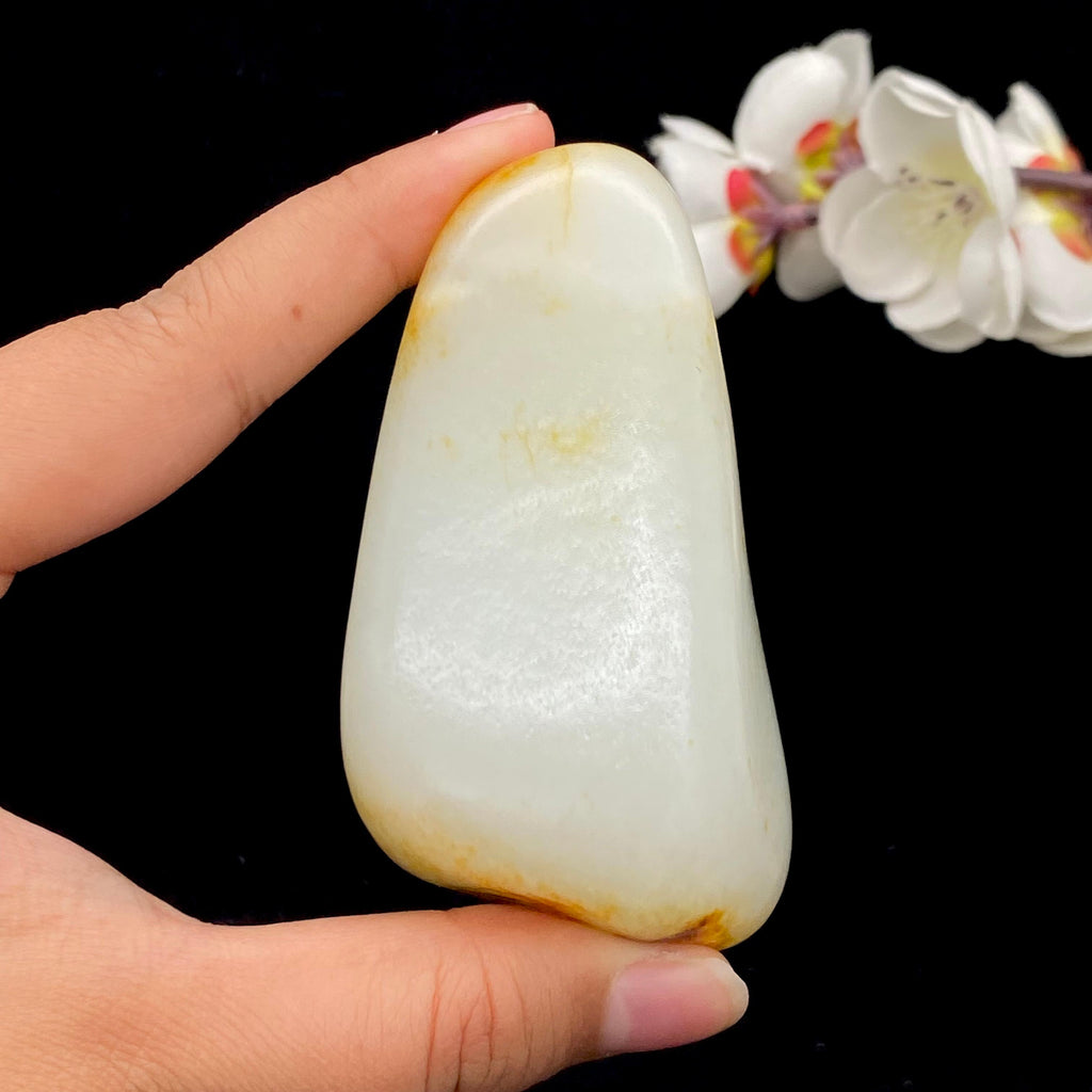 和田玉洒红皮籽料（193.4g）