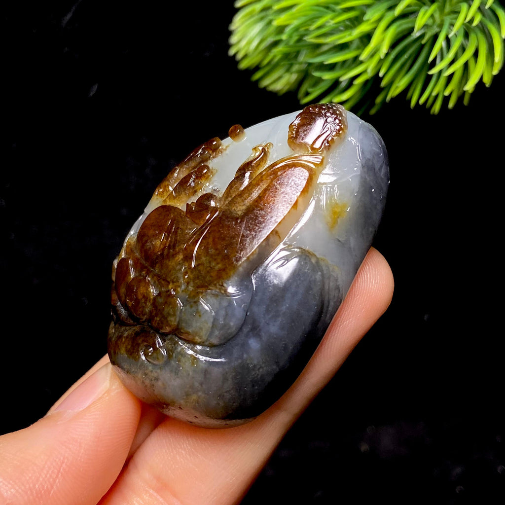 和田玉籽料阿敏陀佛（55.0g）