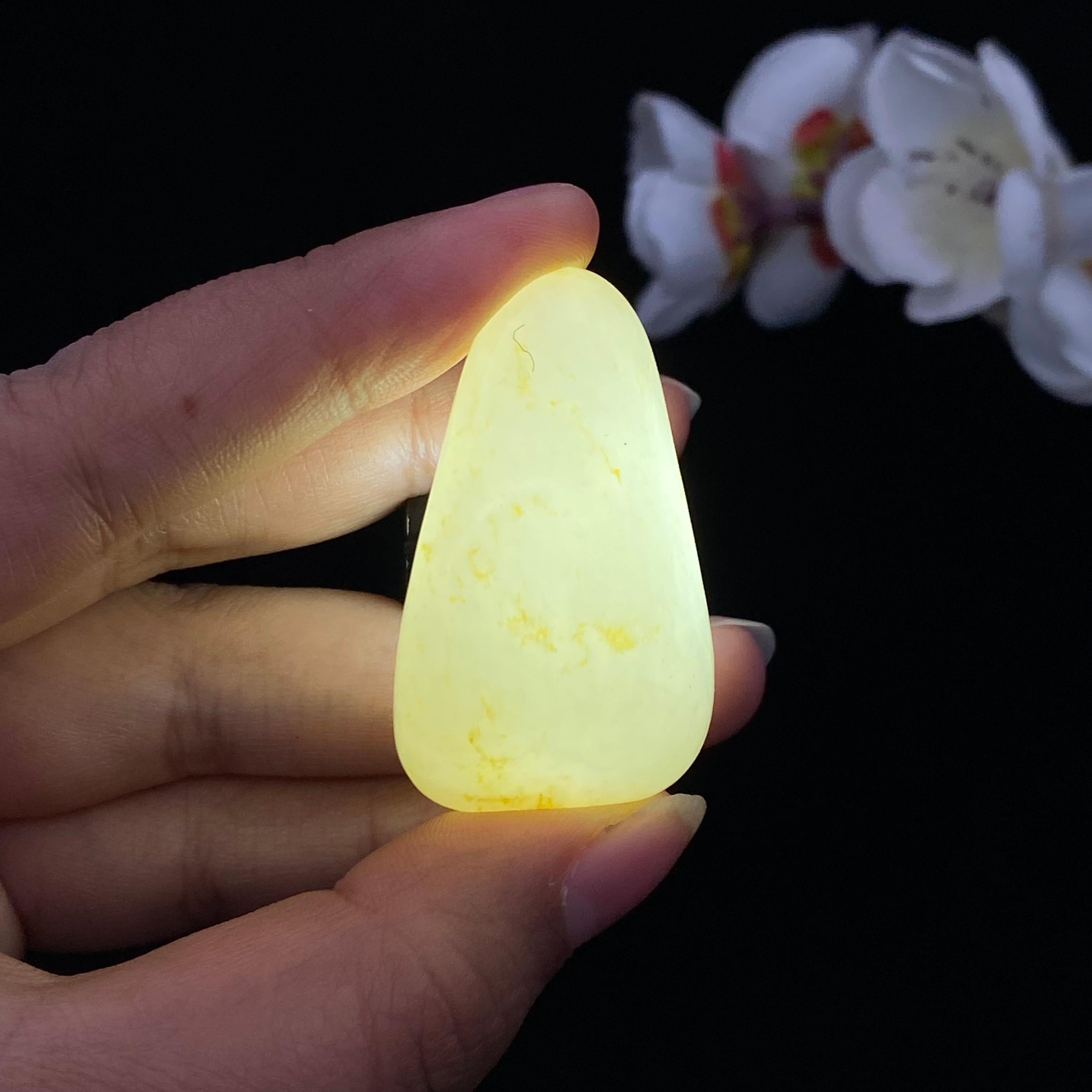 和田玉洒金皮籽料挂件（36.3g）