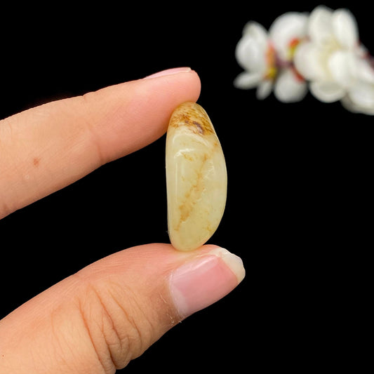和田玉洒金皮籽料吊坠籽（10.9g）