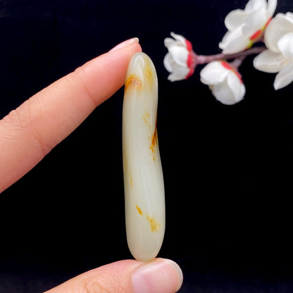 和田玉洒金皮籽料原石（32.9g）